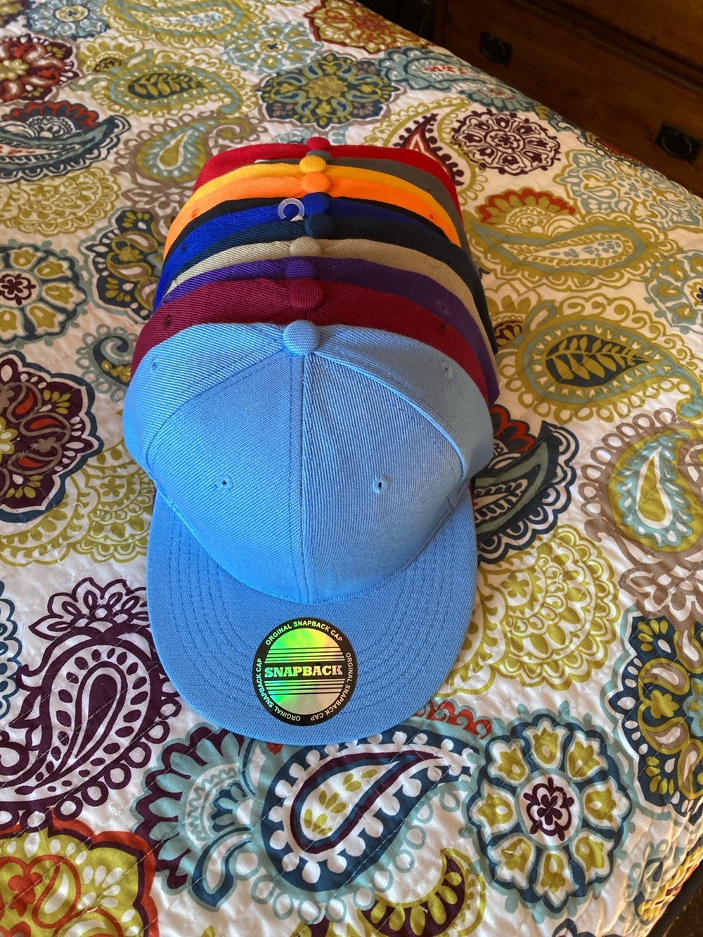 Snap Back Cap Collection Classic Adjustable Hat